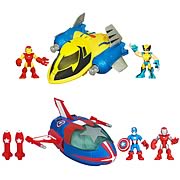 Marvel Super Hero Adventures Deluxe Vehicles Wave 2